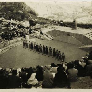 Prometheus Bound Staged At The Second Delphic Festivals 1930